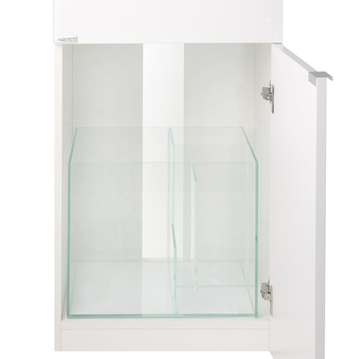 AQPET KIT ACQUARIO KUBIC 50 REEF IN VETRO EXTRACHIARO COLORE NERO