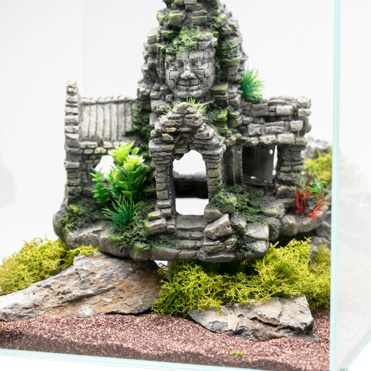 AQPET DECORART AQUARIUM DECORATIONS MOD. INKA TEMPLE 23*17*24.5