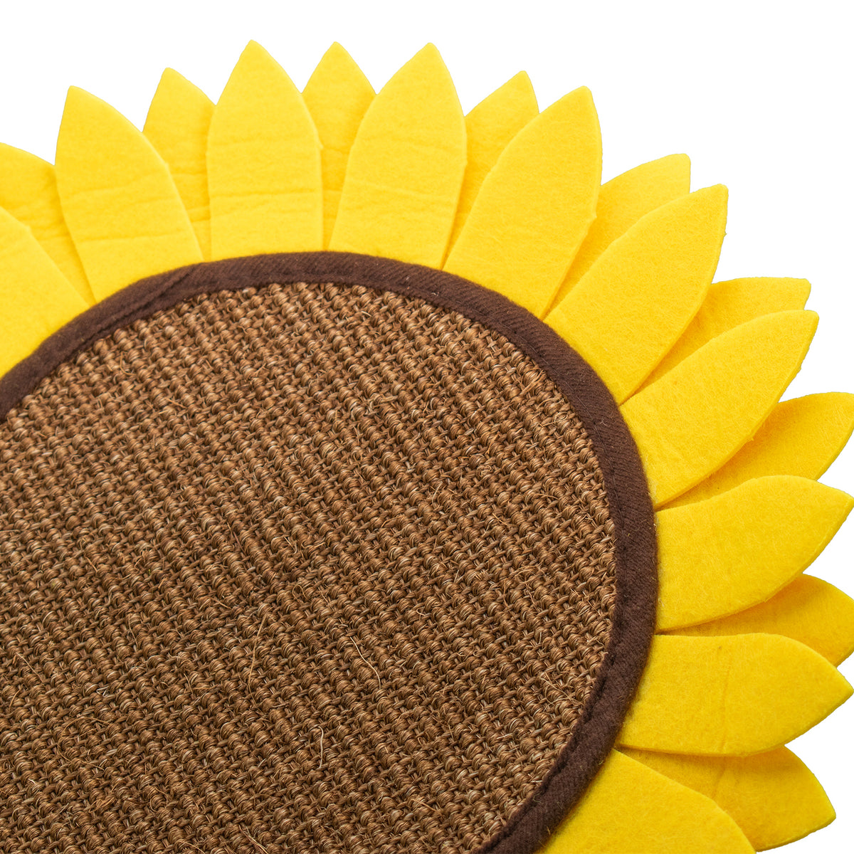 AQPET FRIENDS Sunflower Cat Scratching Post 50 cm for Cats - Play, Relax & Fun