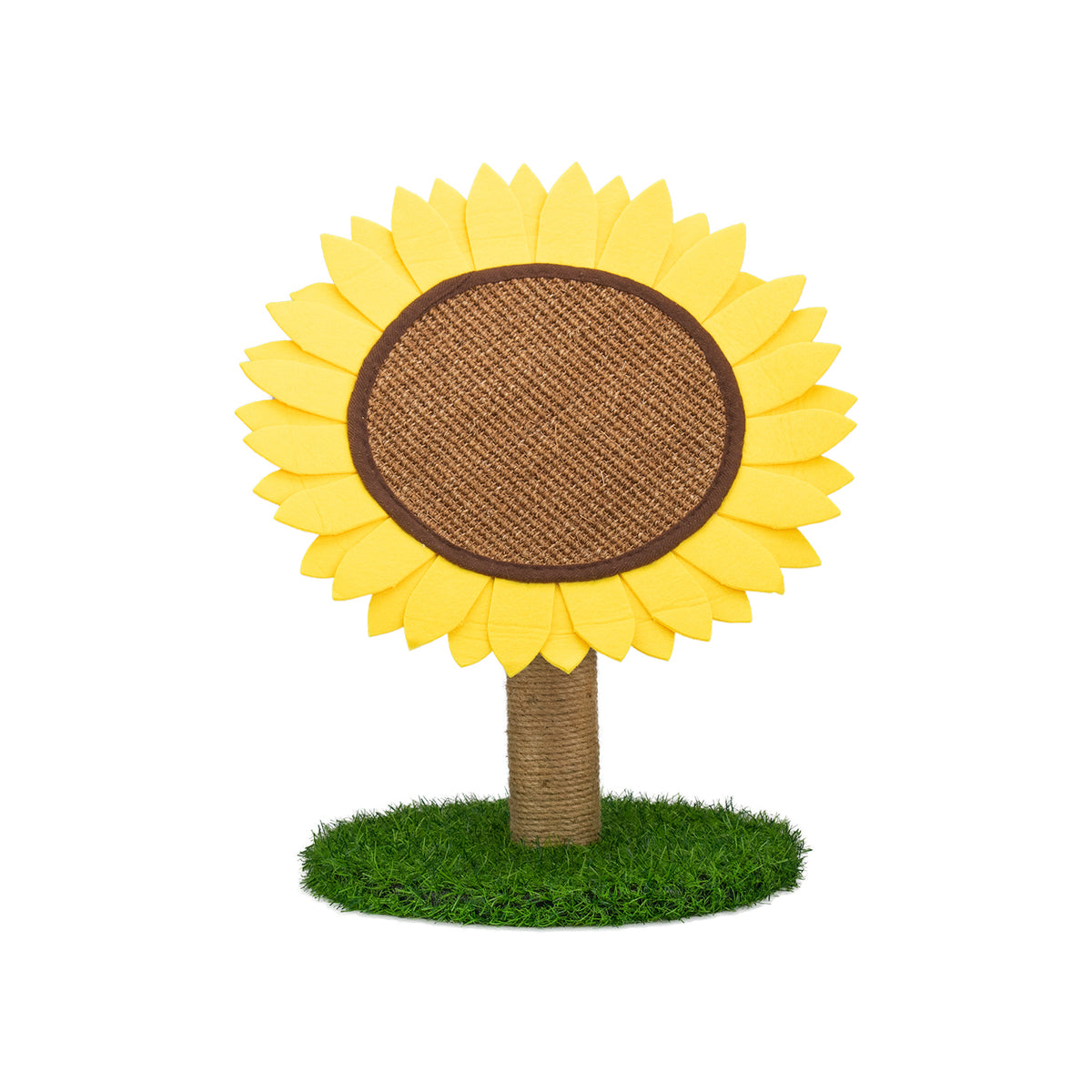 AQPET FRIENDS Tiragraffi Sunflower 50 Cm Per Gatti Gioco Gatto Relax E Divertimento