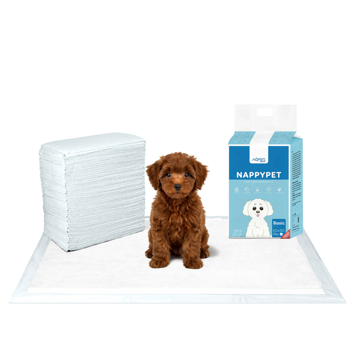 AQPET FRIENDS BASIC HYGIENIC MATS SIZE 50 PCS