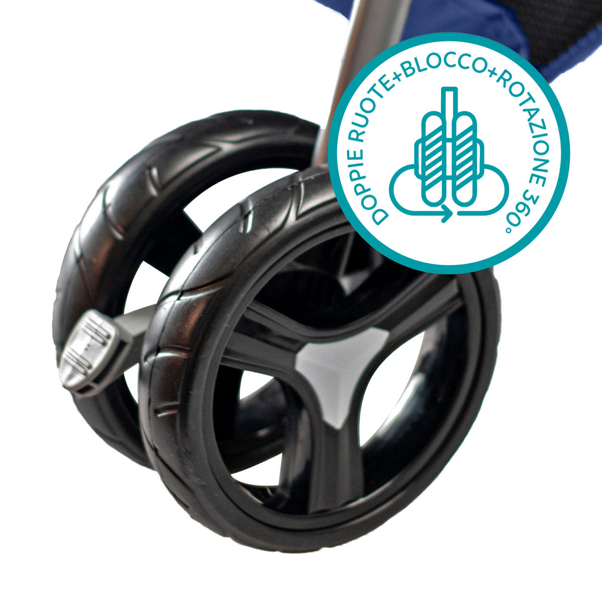 AQPET FRIENDS Passeggino Comodo E Pratico Per Cani Taglia Media / Piccola Per Cani E Gatti Viaggio Sicuro