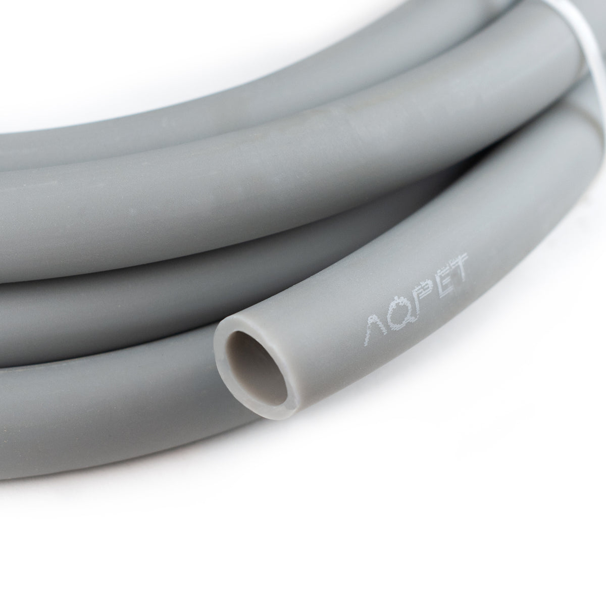 AQPET TUBO IN SILICONE-PVC MIX - EFFETTO SETA GRIGIO - MATASSA 5 MT