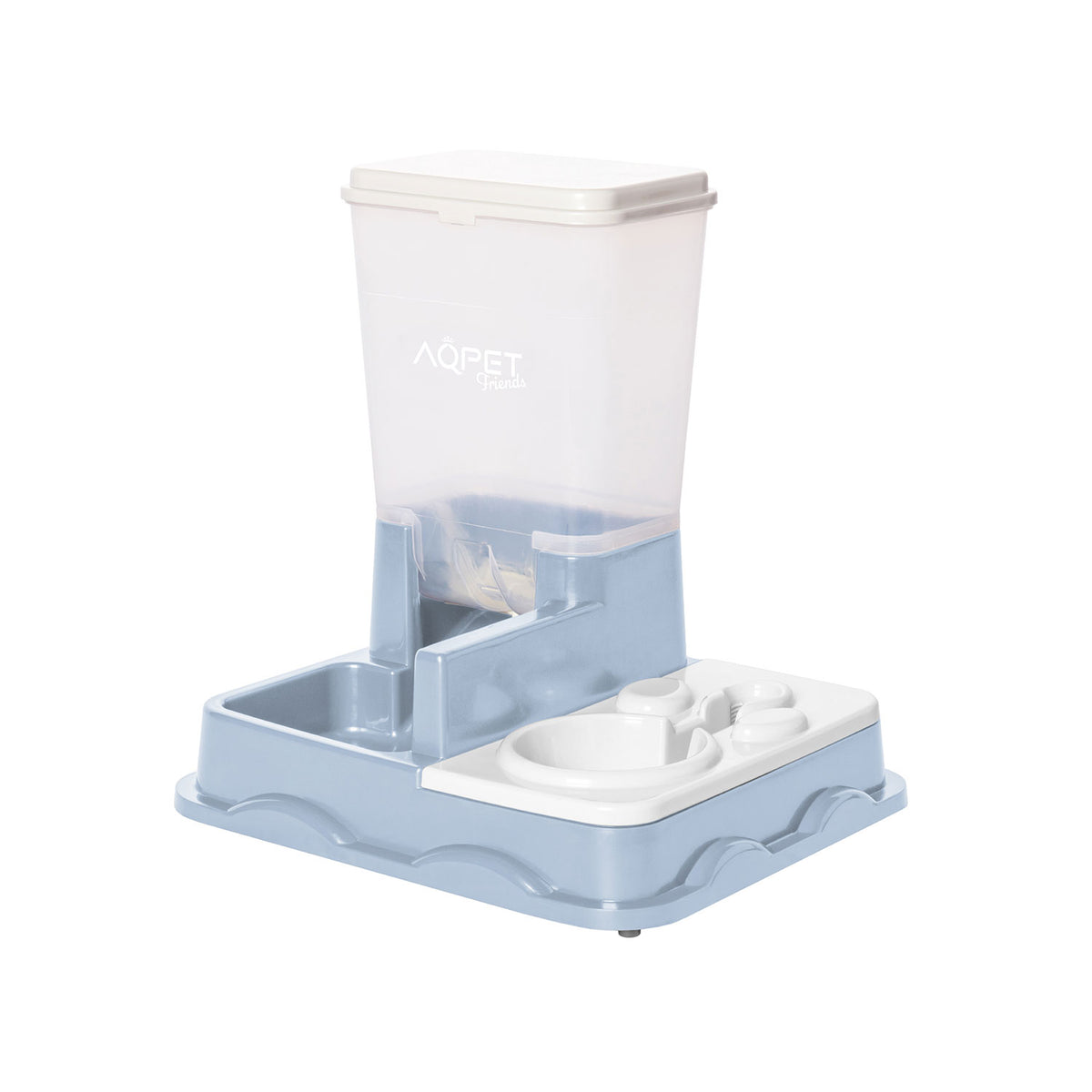 AQPET FRIENDS Bowly Distributore Cibo E Acqua Automatico