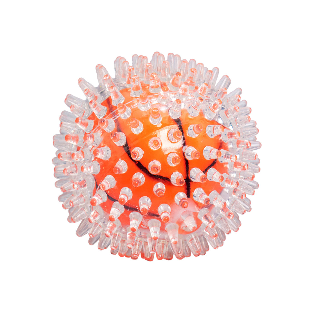 AQPET FRIENDS AQPET Dog Toys Dental Rubber Ball Sport 9CM With Sound Effect Fun Pet Dog Toy