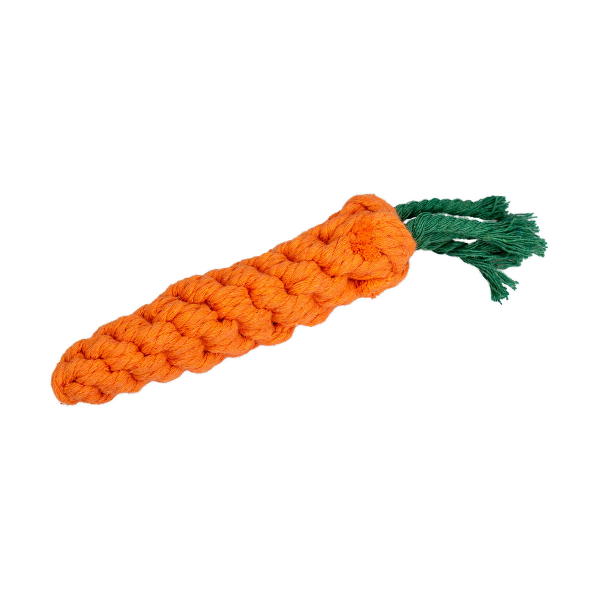 AQPET FRIENDS AQPET Dog Toys Carrot Rope Toy Cotton 21 x 4cm Fun Dog Toy Pet