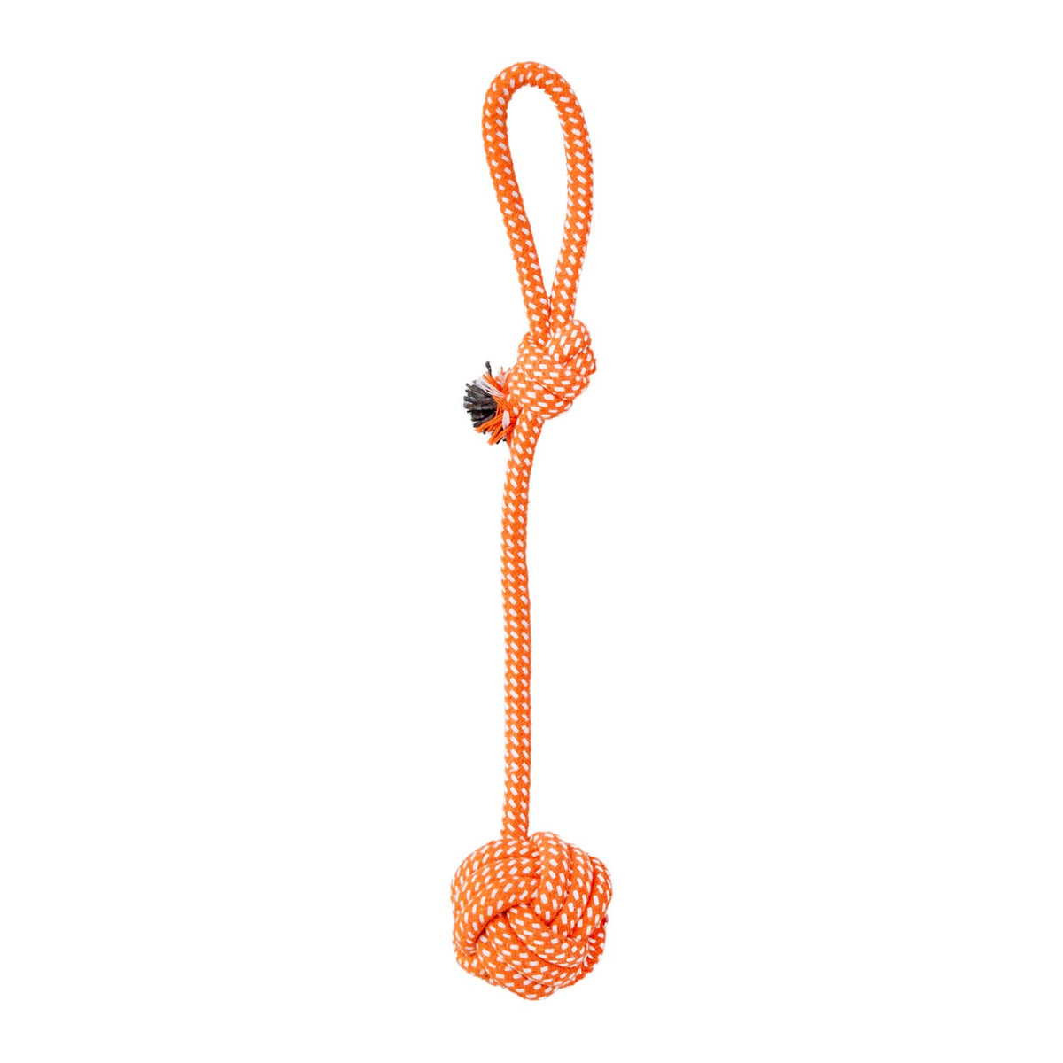 AQPET FRIENDS AQPET Giochi Per Cane Rope Corda Con Palla In Cotone 41 X 7 Cm Gioco Per Cani Divertimento Pet