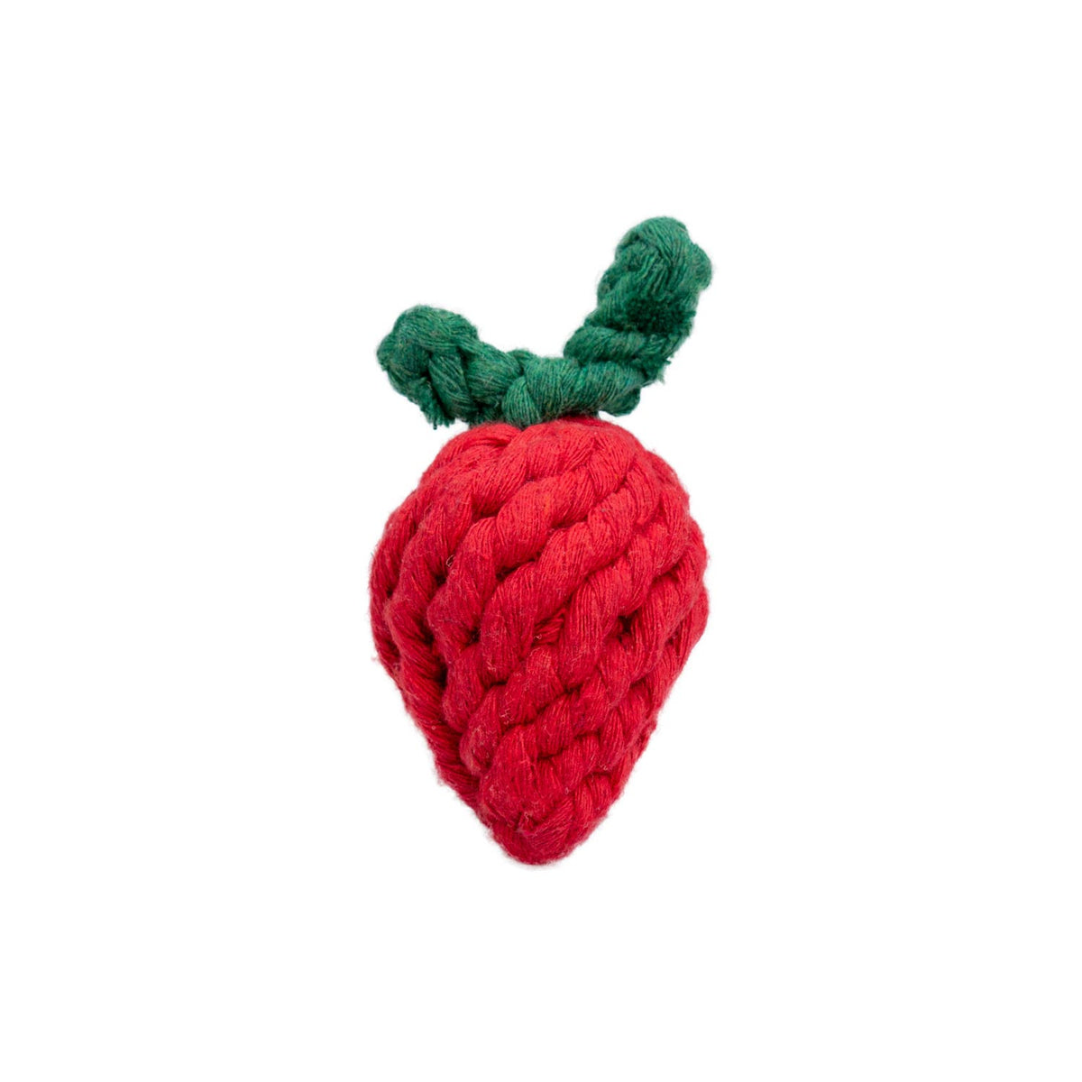AQPET FRIENDS AQPET Dog Toys Rope Strawberry Cotton Rope 10 x 5.5 cm Fun Pet Dog Toy