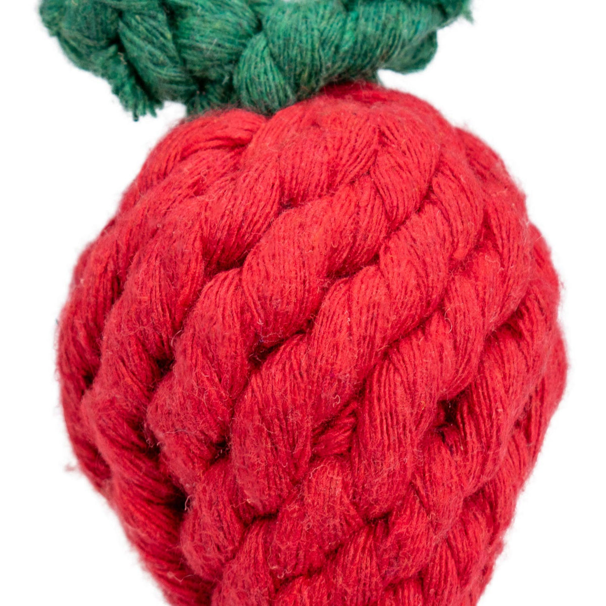 AQPET FRIENDS AQPET Dog Toys Rope Strawberry Cotton Rope 10 x 5.5 cm Fun Pet Dog Toy