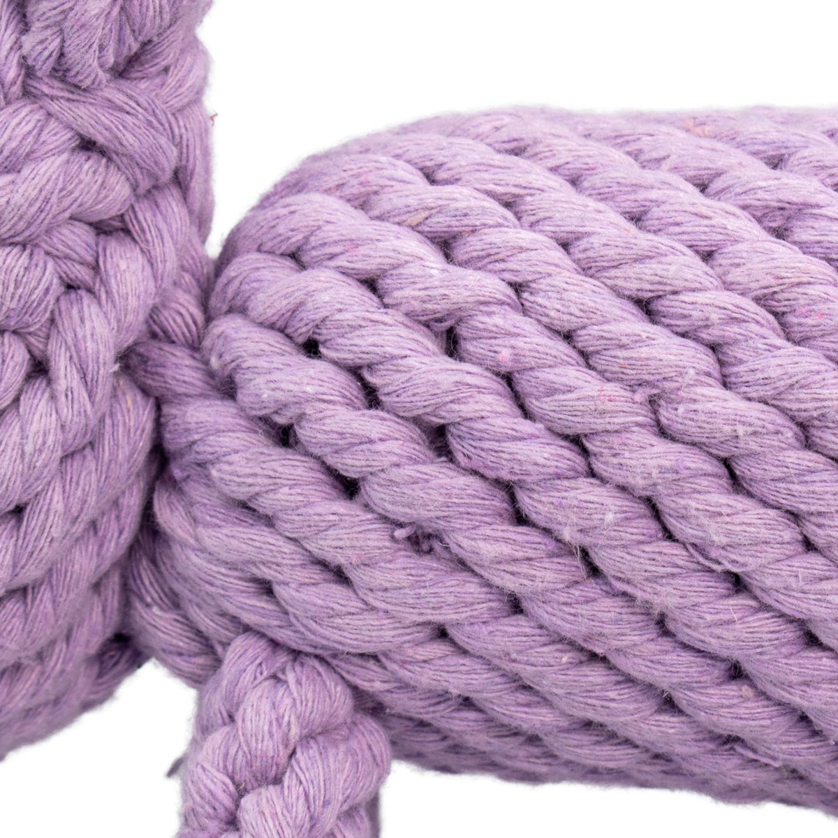 AQPET FRIENDS AQPET Dog Toys Rope Hippo Cotton Rope 18 x 12 cm Dog Toy Pet Fun