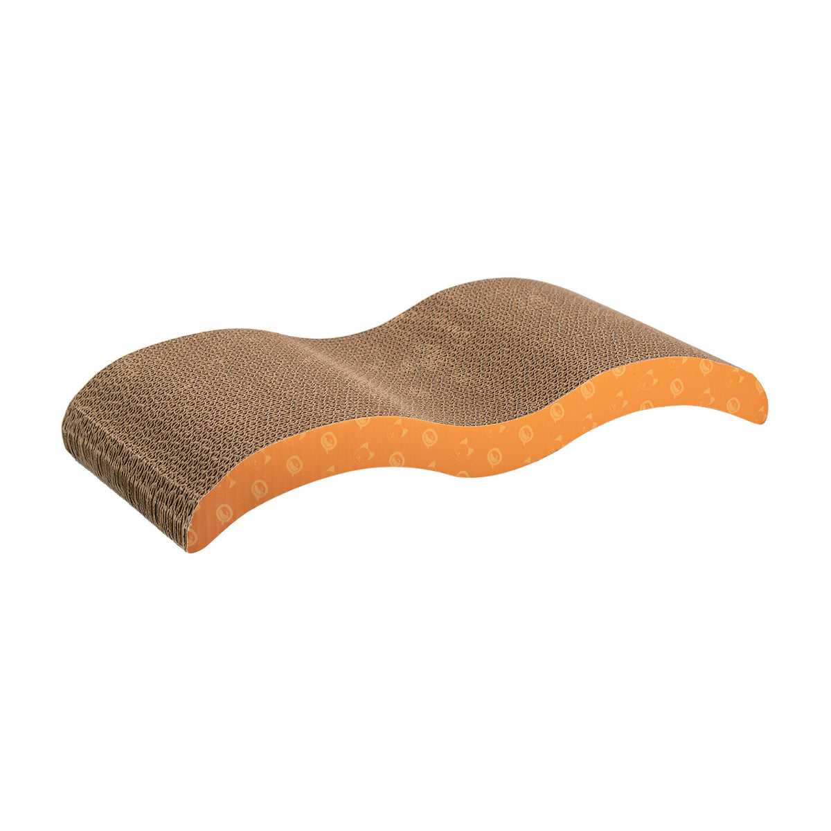 AQPET FRIENDS Tiragraffi In Cartone Wave Per Gatti Gioco Gatto Relax E Divertimento Gioco