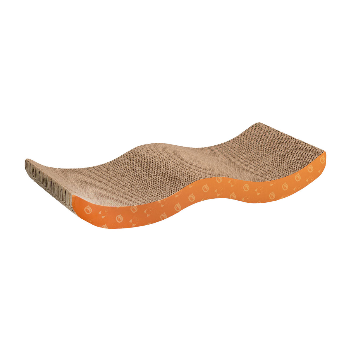 AQPET FRIENDS Wave Cardboard Scratcher For Cats Relax And Fun Toy Cat Toy