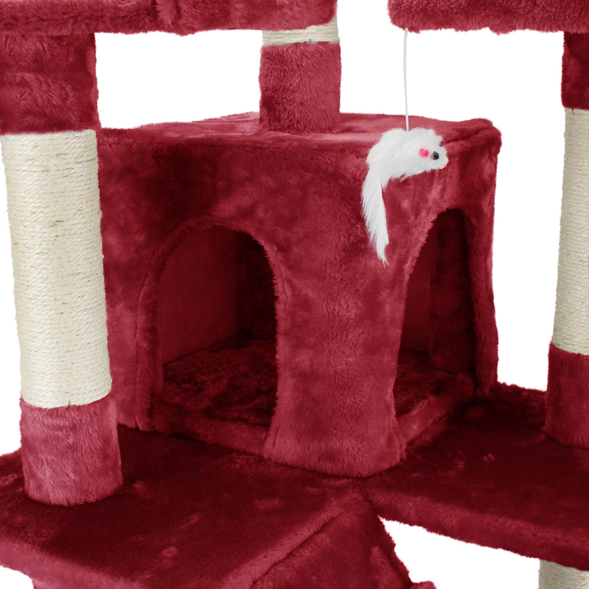 AQPET FRIENDS Tiragraffi Manhattan In Sisal 170 Cm Per Gatti Gioco Gatto Relax E Divertimento