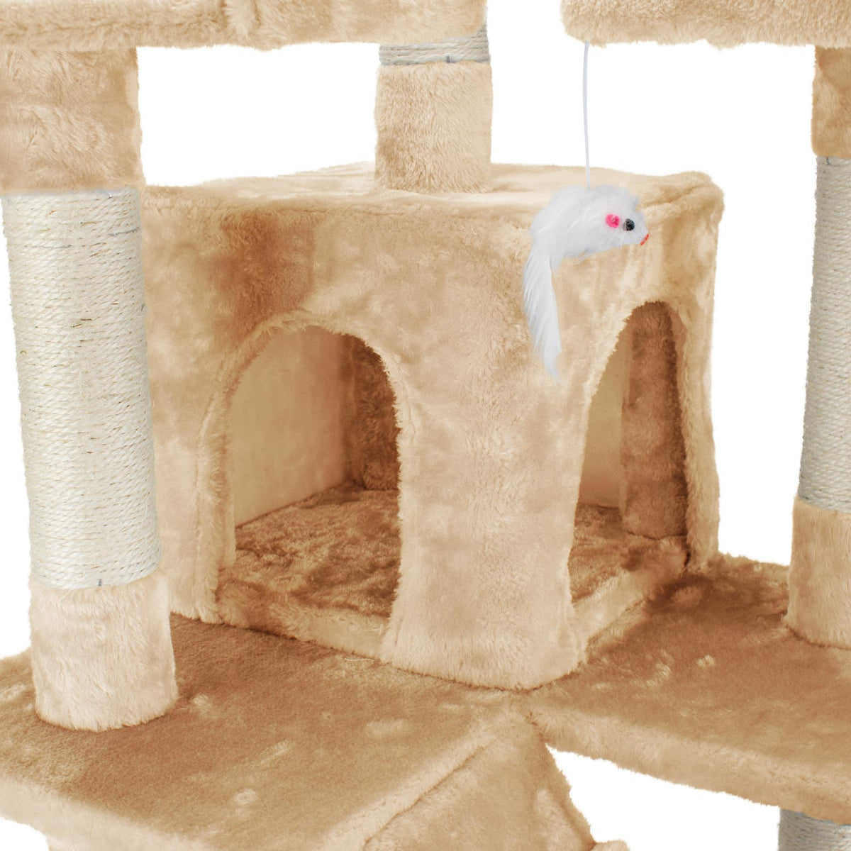 AQPET FRIENDS Tiragraffi Manhattan In Sisal 170 Cm Per Gatti Gioco Gatto Relax E Divertimento
