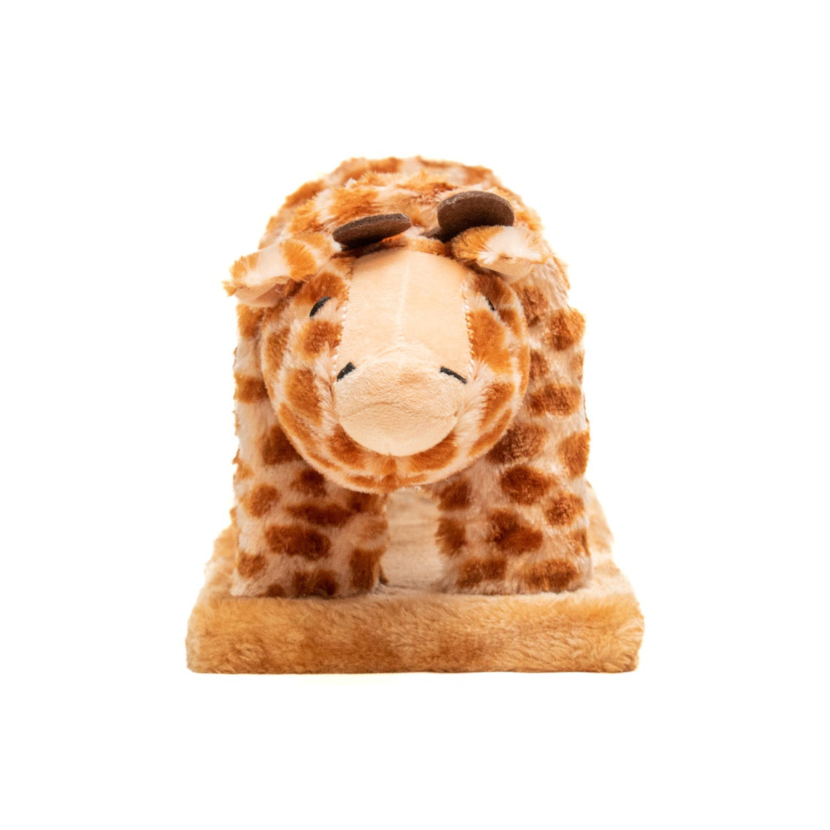 AQPET FRIENDS Sisal and plush scratching post for your cat's enjoyment, Giraffe measures 56x18x18 cm