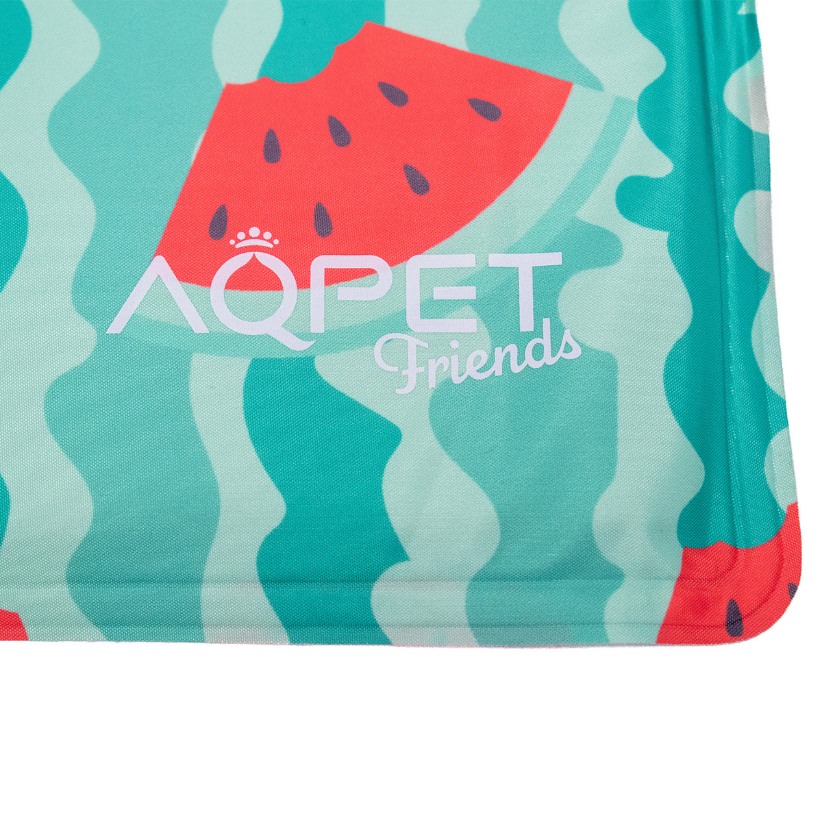 AQPET FRIENDS Tappetino Refrigerante Rinfrescante per Cane Gatto Animali, Gel non Tossico, Fantasia Fruit
