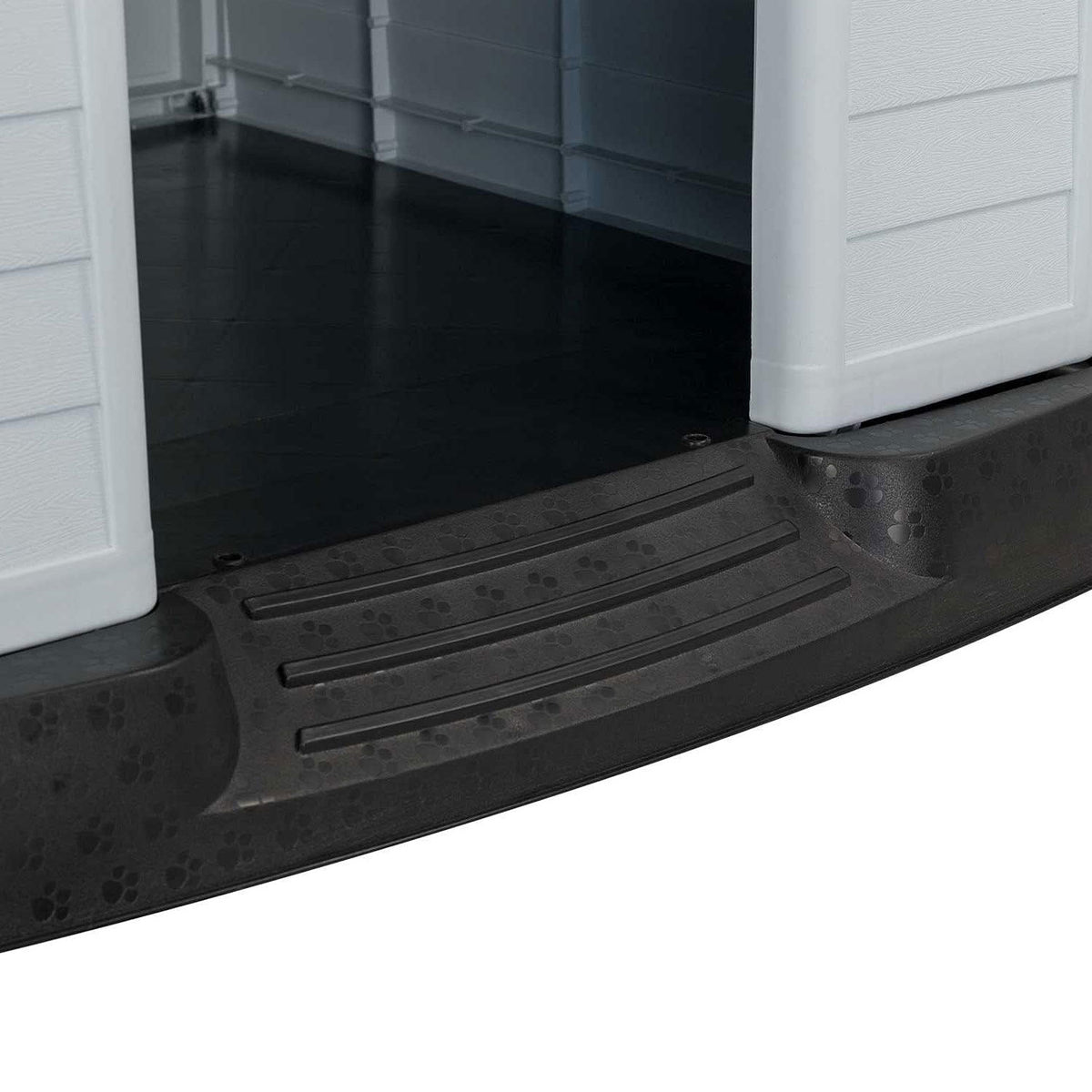 AQPET FRIENDS Chalet Cuccia In Plastica Impermeabile Per Cani E Gatti Comfort e Relax, Per Interno ed Esterno