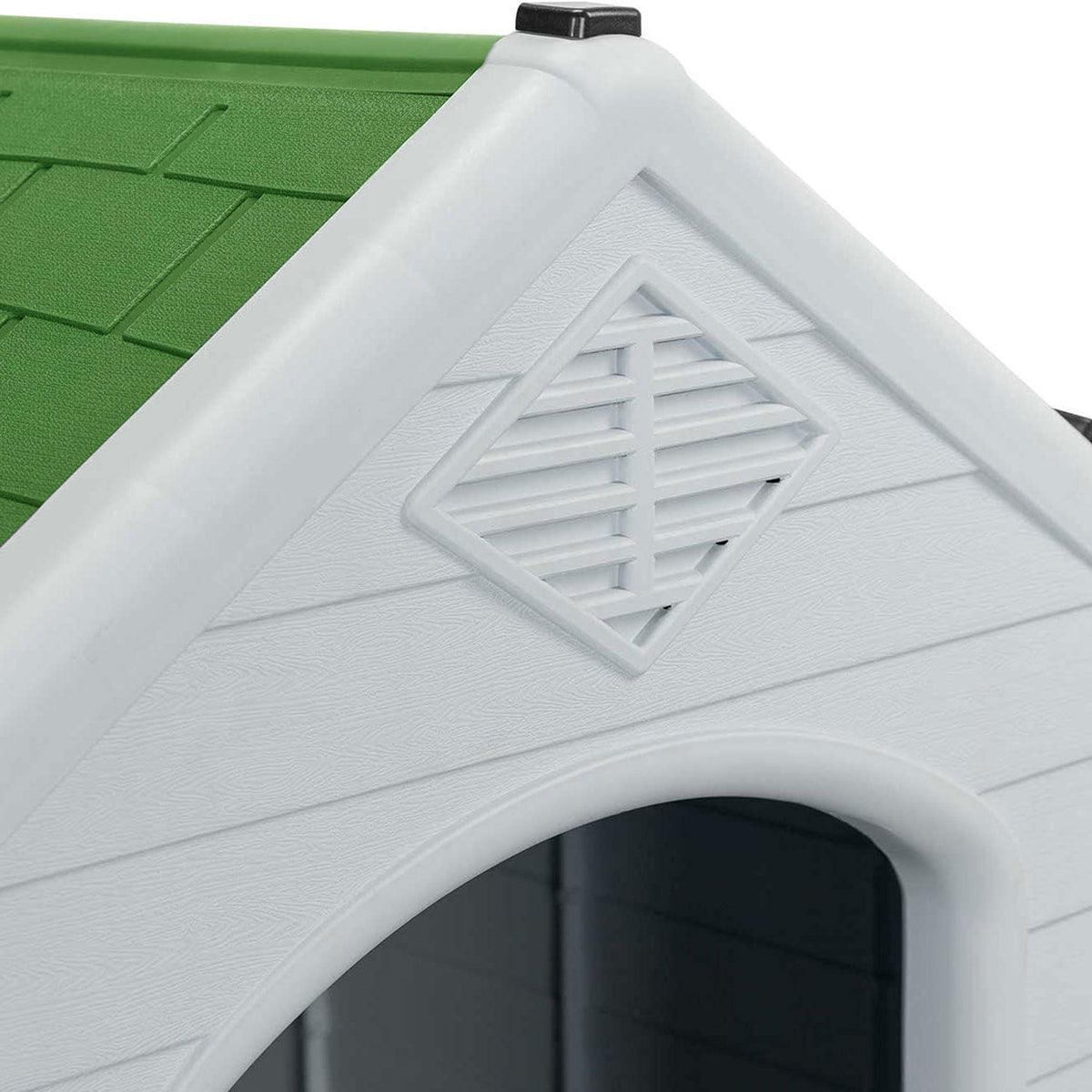 AQPET FRIENDS Chalet Cuccia In Plastica Impermeabile Per Cani E Gatti Comfort e Relax, Per Interno ed Esterno