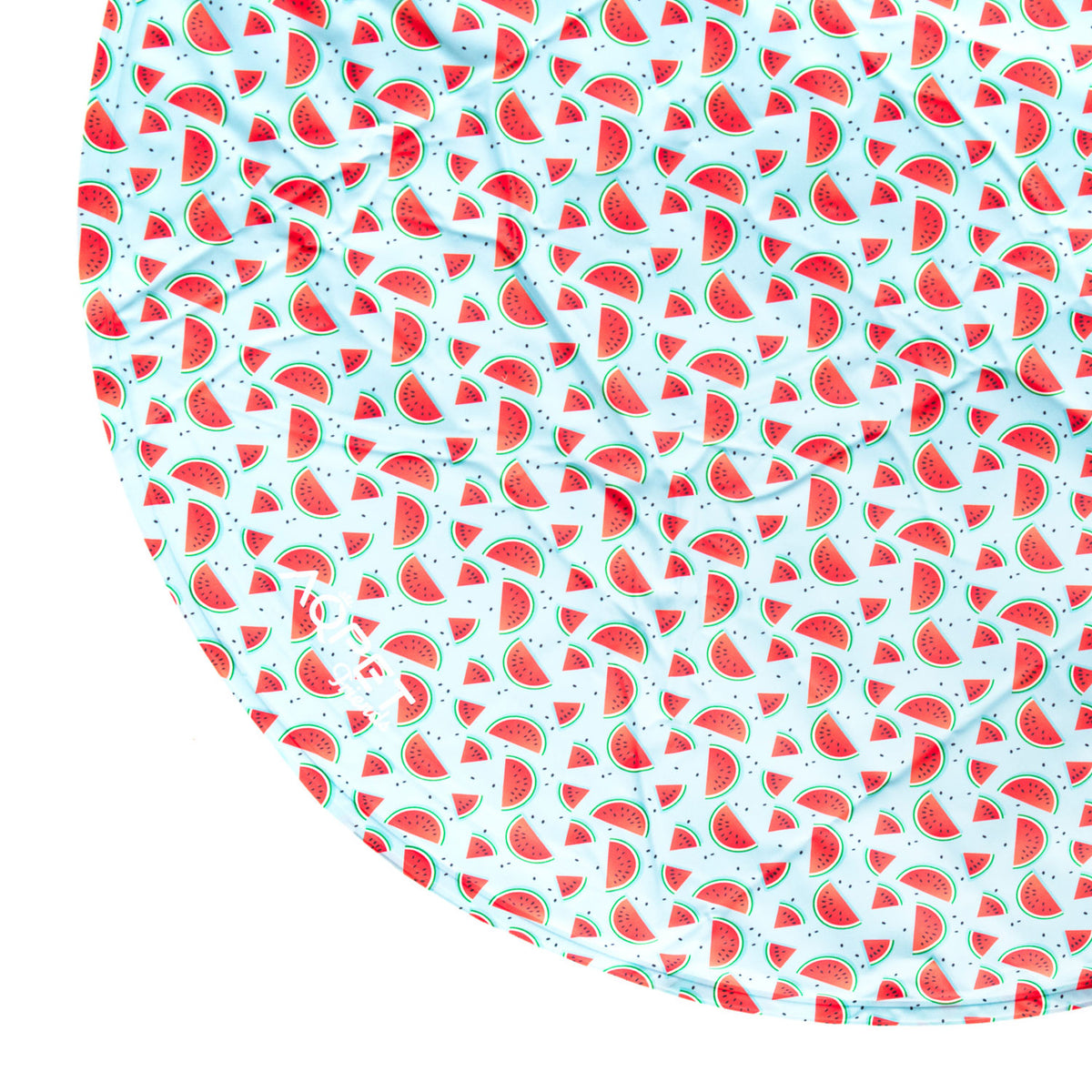 AQPET FRIENDS Round Cooling Mat for Dogs, Non-Toxic Gel, Self-Cooling System, Fruit Pattern, Diameter 60 cm