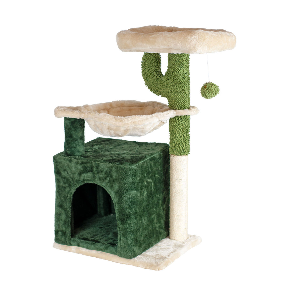 AQPET FRIENDS Tiragraffi Mexico 40X30X75 Cm Per Gatti Gioco Gatto Relax E Divertimento