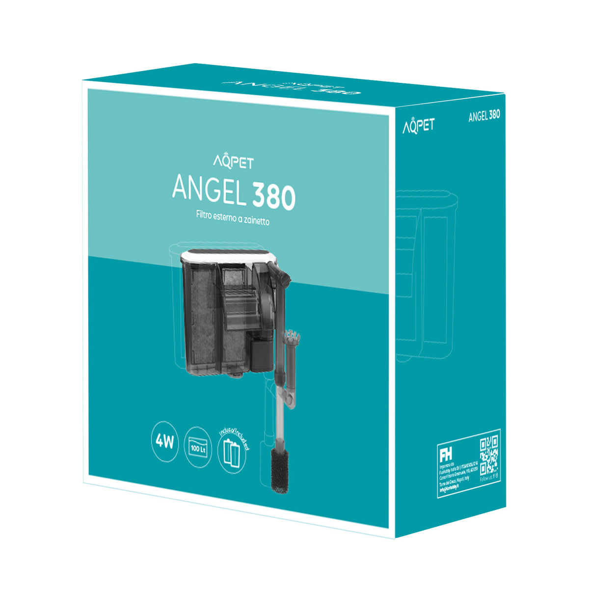 AQPET ANGEL 380 WATERFALL FILTER
