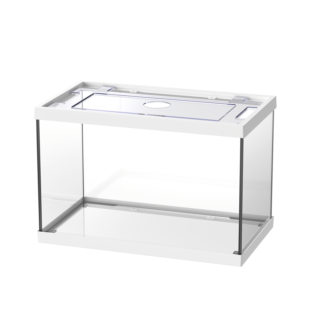 AQPET ACQUARIO ONE MINI IN VETRO 20 LT 39x22x26h BIANCO