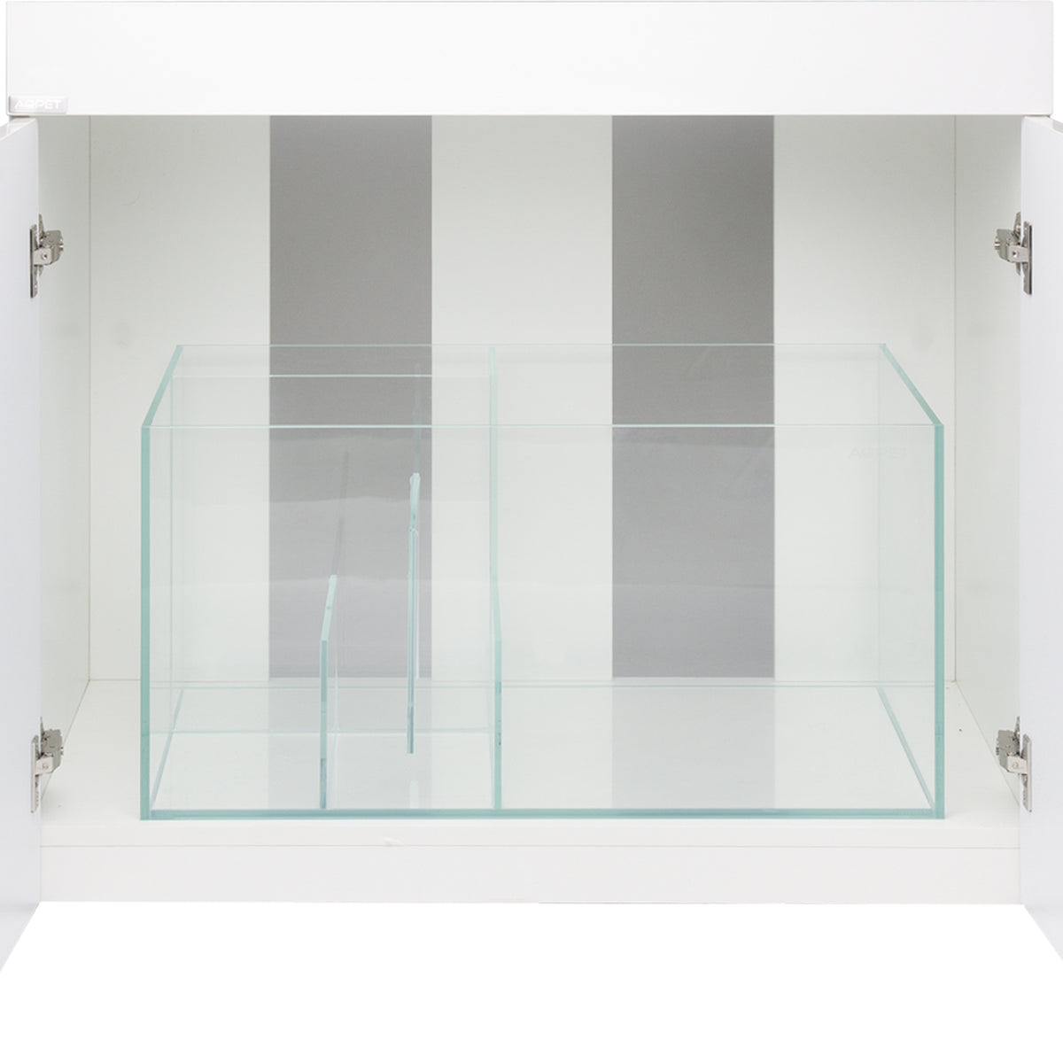 AQPET KIT ACQUARIO AQUA 90 REEF IN VETRO EXTRACHIARO COLORE NERO