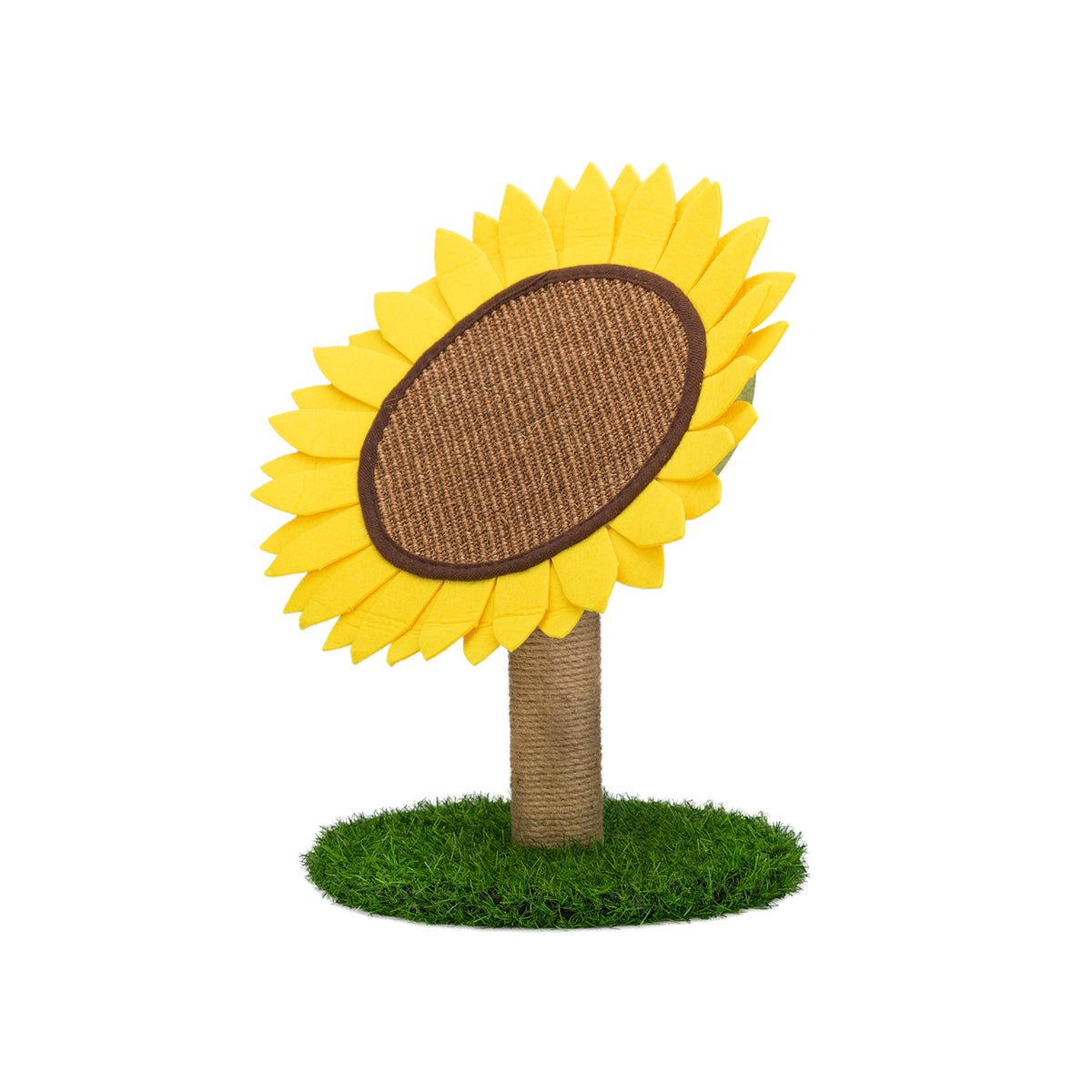 AQPET FRIENDS Tiragraffi Sunflower 50 Cm Per Gatti Gioco Gatto Relax E Divertimento
