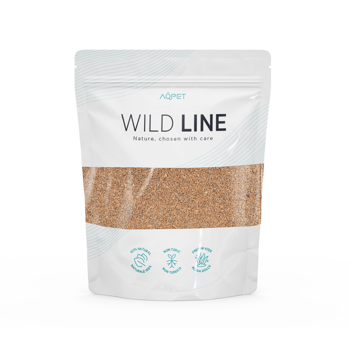 AQPET WILD SAND SABBIA NATURALE 5 KG - ROSE VELVET