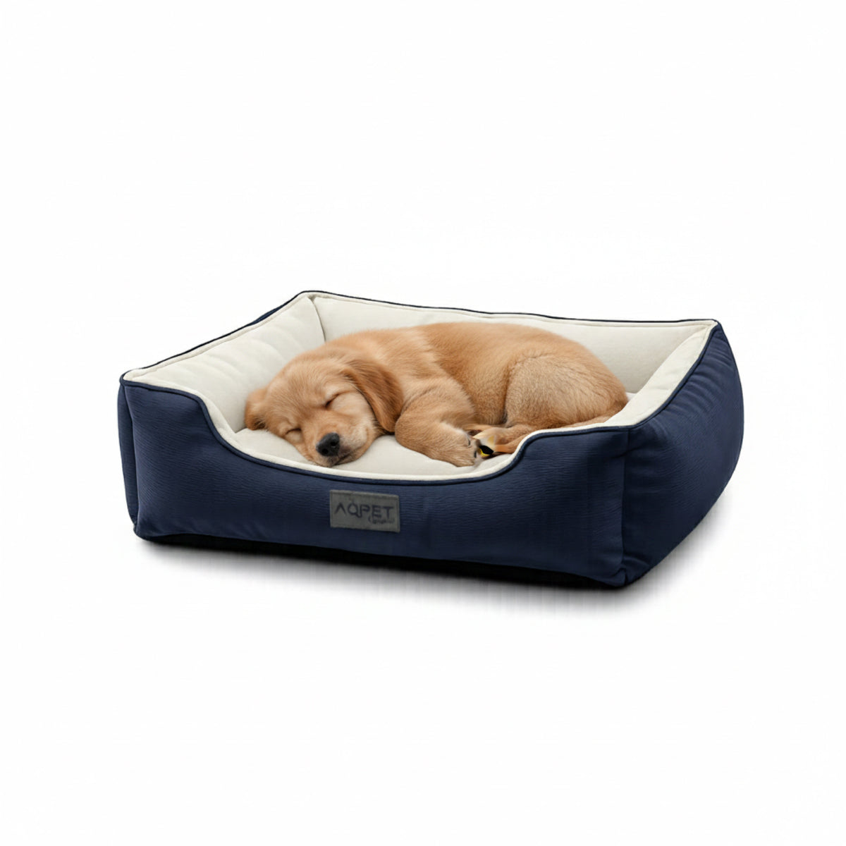 AQPET FRIENDS Cuccia per Cani e Gatti da Interno con Cuscino Morbido – Lavabile con base antiscivolo – Lettino Confortevole per Animali Domestici