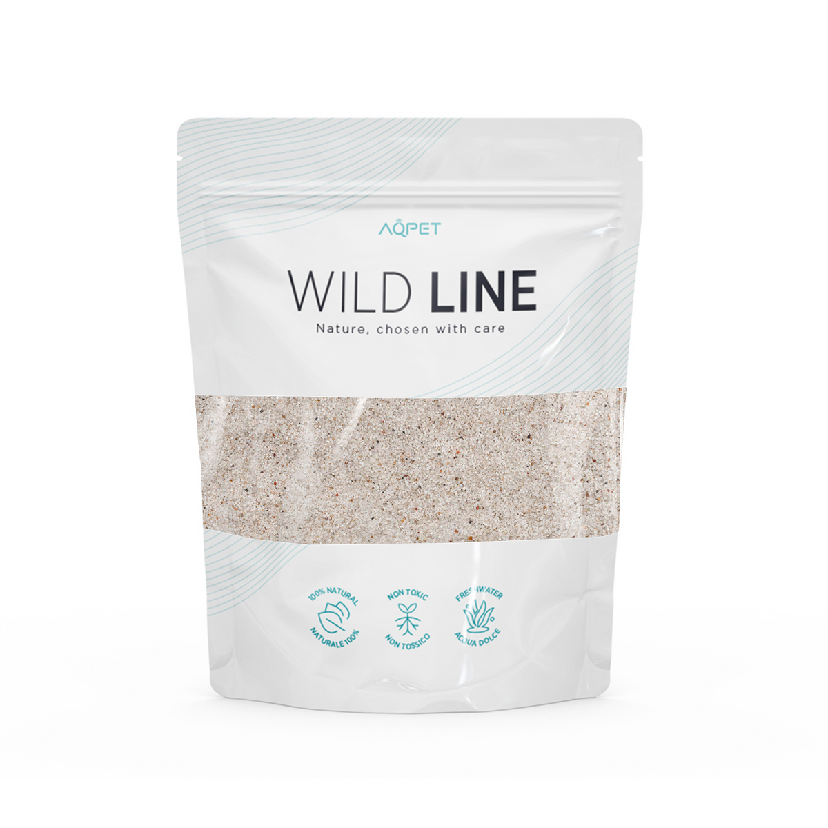 AQPET WILD SAND SABBIA NATURALE 5 KG - TROPICAL LAKE