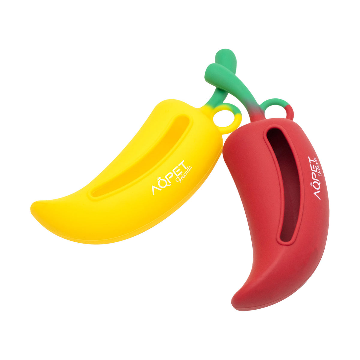 AQPET FRIENDS Clean Up Dispenser Sacchetti Spicy in Silicone Morbido