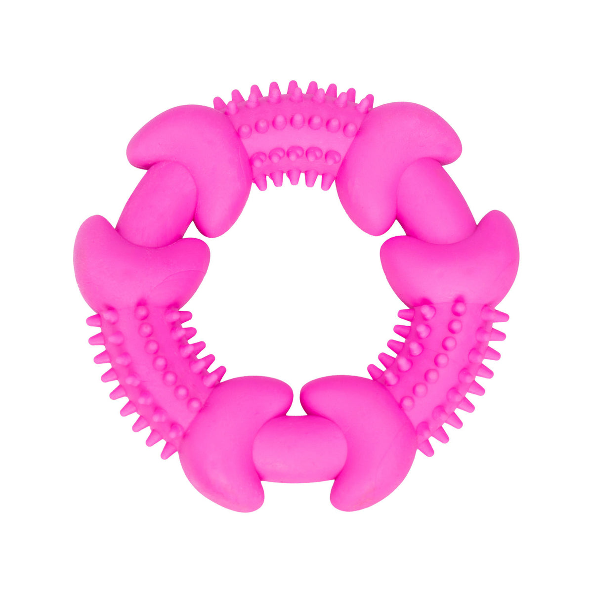 AQPET FRIENDS AQPET Dog Toys Dental Donut Rubber 11 X 3 Cm Dog Toy Fun Pet