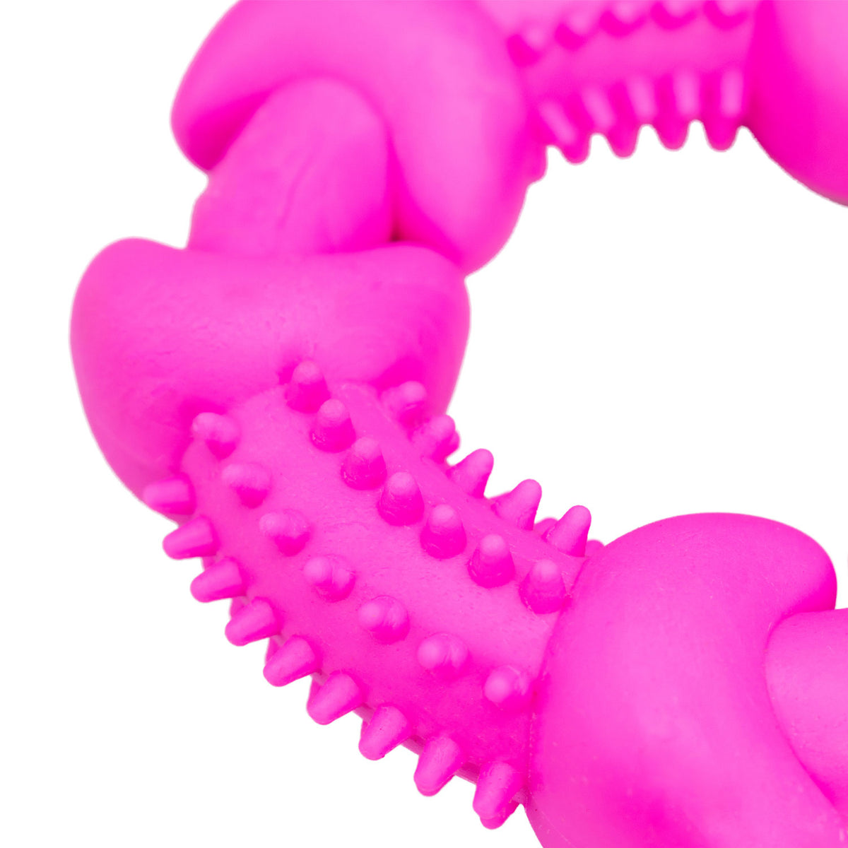 AQPET FRIENDS AQPET Dog Toys Dental Donut Rubber 11 X 3 Cm Dog Toy Fun Pet