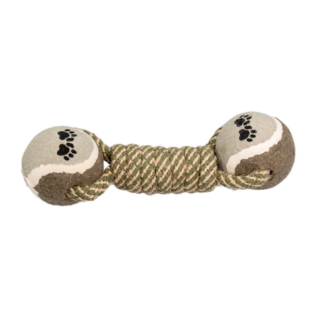 AQPET FRIENDS AQPET Dog Toys Rope Tennis Balls With Rope 22 X 7 Cm Dog Toy Fun Pet