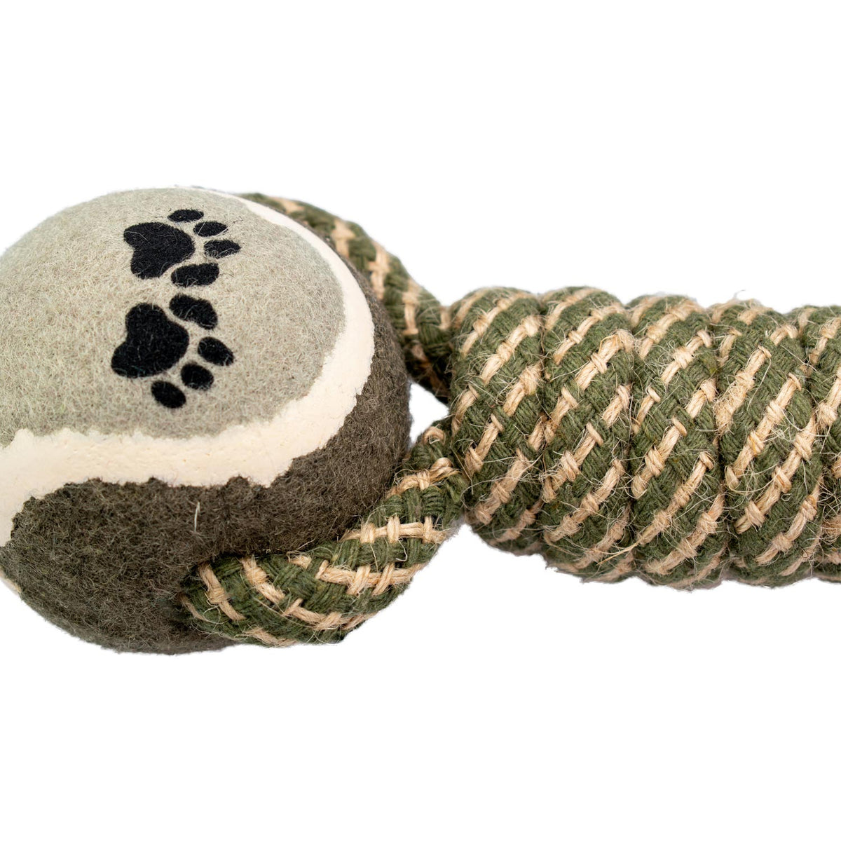 AQPET FRIENDS AQPET Dog Toys Rope Tennis Balls With Rope 22 X 7 Cm Dog Toy Fun Pet