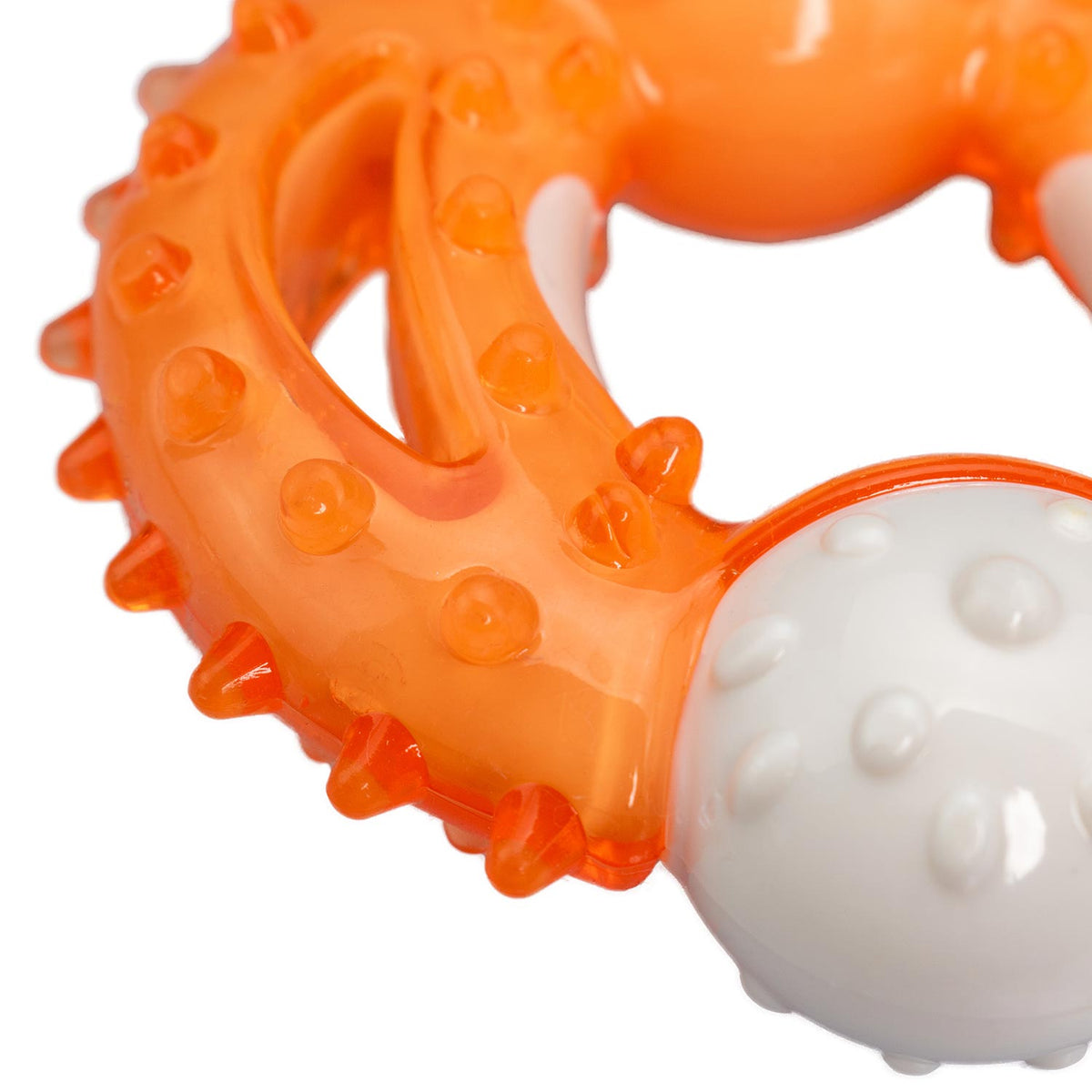 AQPET FRIENDS AQPET Strong Rubber Donut Dog Toy 10.5 X 10 X 2.5 Cm Fun Dog Toy Pet