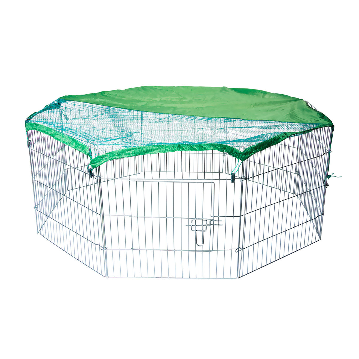 AQPET FRIENDS Recinto per Animali da Esterno 60x60cm - Box con Rete Parasole per Cani, Gatti, e Roditori - Recinto Sicuro e Resistente per Giardino e Spazi Aperti