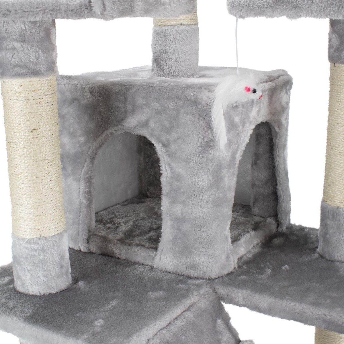 AQPET FRIENDS Tiragraffi Manhattan In Sisal 170 Cm Per Gatti Gioco Gatto Relax E Divertimento