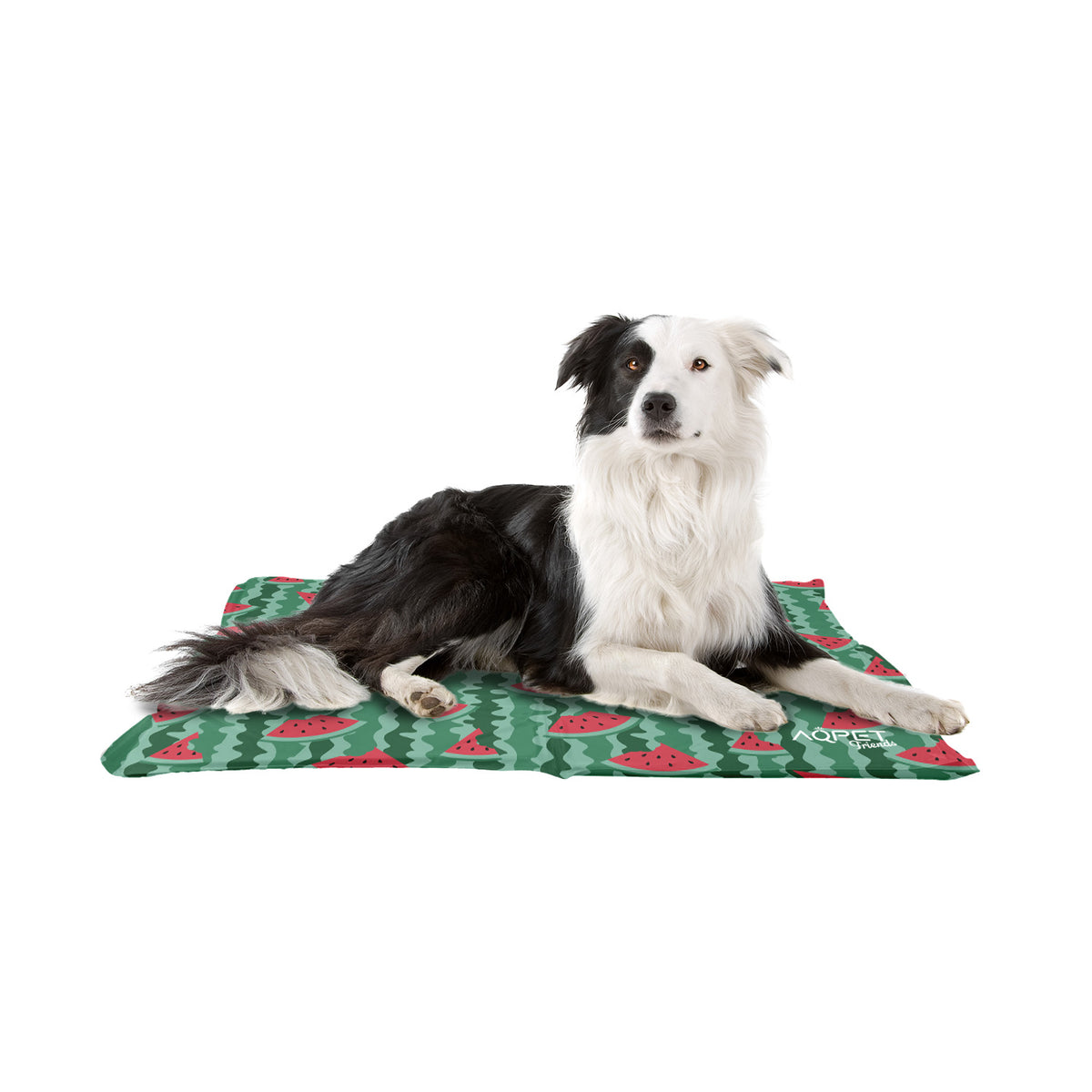 AQPET FRIENDS Cooling Mat for Dogs, Cats, and Pets, Non-Toxic Gel, Fruit Pattern