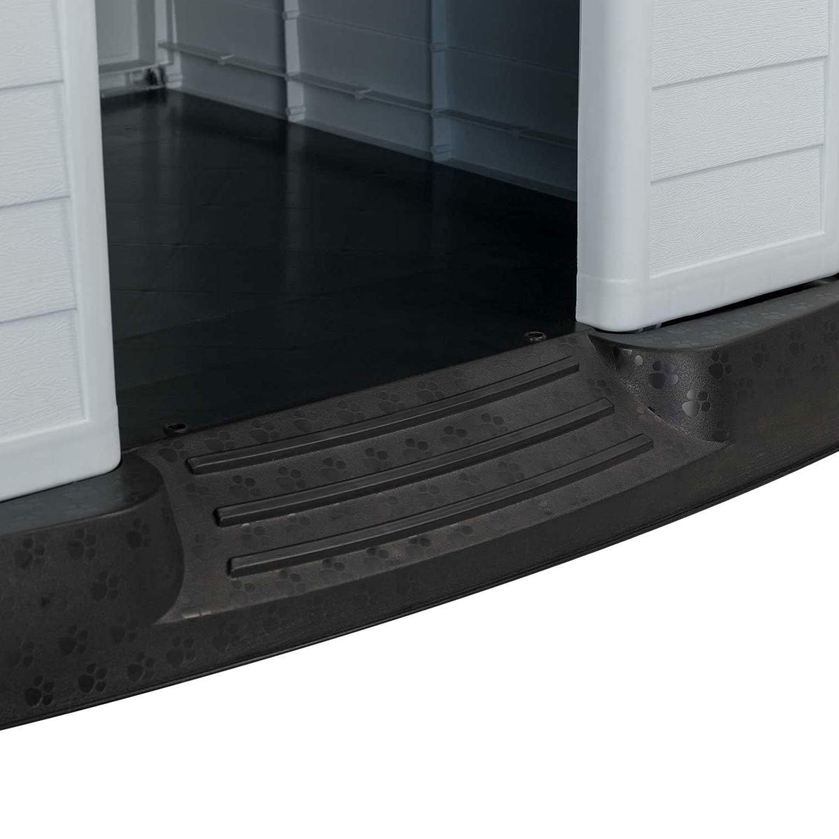 AQPET FRIENDS Chalet Cuccia In Plastica Impermeabile Per Cani E Gatti Comfort e Relax, Per Interno ed Esterno
