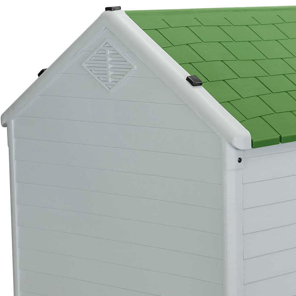 AQPET FRIENDS Chalet Cuccia In Plastica Impermeabile Per Cani E Gatti Comfort e Relax, Per Interno ed Esterno