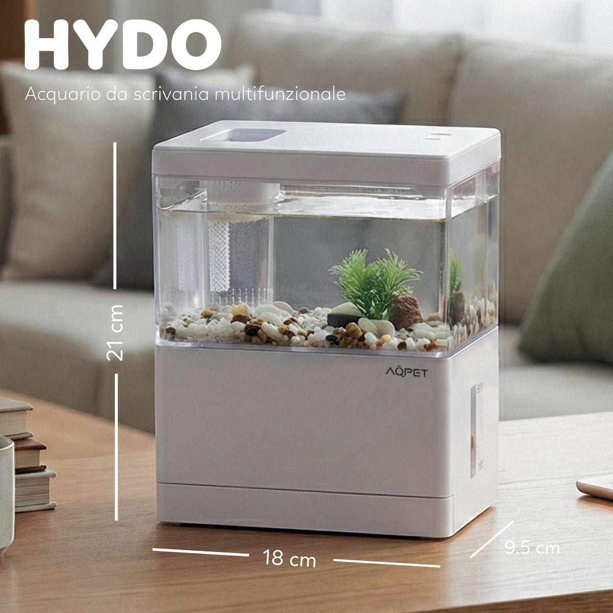 AQUAPET HYDO DESKTOP AQUARIUM DOCK STATION