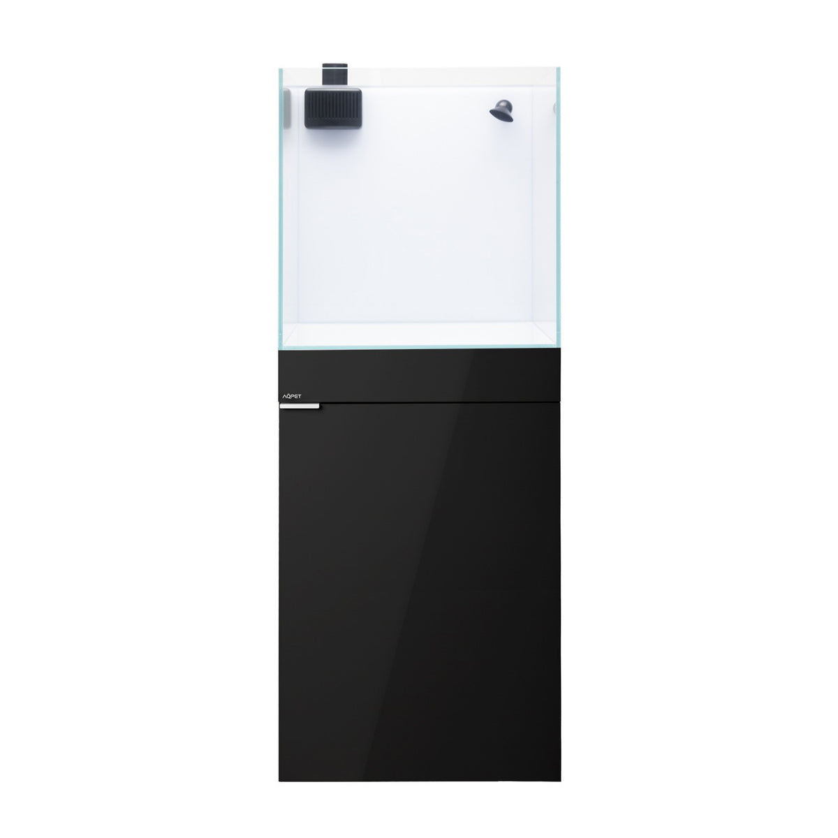 AQPET KIT ACQUARIO KUBIC 50 REEF IN VETRO EXTRACHIARO COLORE NERO