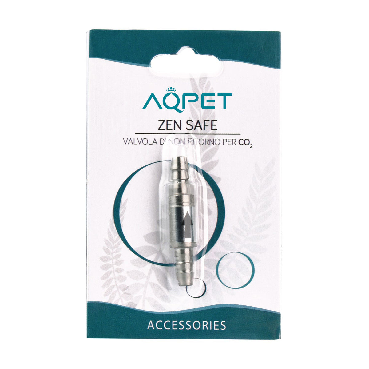 AQPET ZEN SAFE CO2 VALVOLA DI NON RITORNO